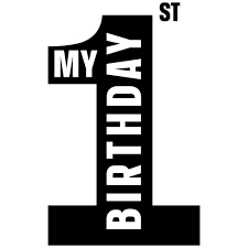 Download My First Birthday Svg Cut File Free Svg Files