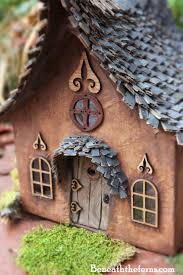 VÃ½sledek obrÃ¡zku pro diy magical fairyhouse from polymer clay