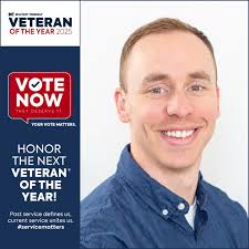 EXCITING NEWS! We're proud to share that our founder, Tim Kuhn, has been  nominated for the 2025 Veteran of the Year and Vetreprenuer of the Year!  Voting is open now through Memorial