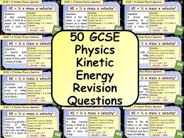 1 Only 50 Gcse Physics Science Kinetic Energy Calculation Revision Questions Gcse Physics Physics Physics Questions