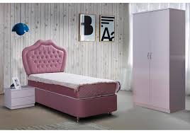 Milano Tek Kisilik Baza Baslik Set Dekorbizden