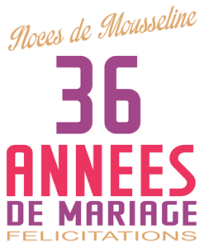 36 Ans De Mariage Noces De Mousseline Symbole Idees Cadeaux Nosanneesdemariage Fr