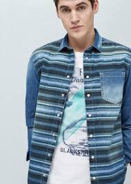 Pin On Camisas Denim Men