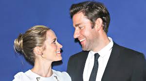 2.seriously, every time they step out in public i immediately go. John Krasinski Jokes That He Was Emily Blunt S Stalker Before They Married Glamour
