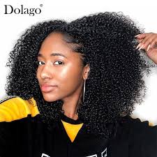 18 human hair clip in extensions real human hair 7 piece clips attached. 3c Kinky Curly Hair Novocom Top
