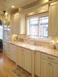kitchen cabinets, cream kitchen cabinets