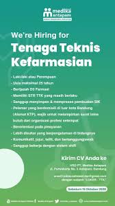 Berita fasilitas umum, info publik di berita daftar rumah sakit, berita pelayanan publik fasilitas umum, info publik Medika Antapani Official Account On Twitter Cocok Dengan Kualifikasinya Yuk Apply Sekarang Loker Lokermedis Lokerfarmasi Lokerttk Tenagatekniskefarmasian Https T Co Cawhy9noq3