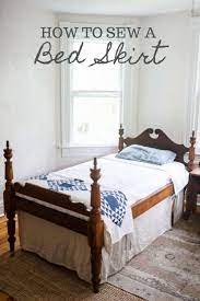Check spelling or type a new query. Diy Bed Skirt With Linen Farmhouse On Boone