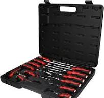 KS TOOLS ERGOTORQUEmax Hammer Cap Screwdriver Set, 13 pcs