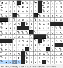 They're equally good for kids learning how to spell, for adults wanting to stimulate their mind, or for senior citizens looking to keep their minds sharp. Rex Parker Does The Nyt Crossword Puzzle Lizzo Title Lyric Repeated Three Times Before Make A Girl Go Crazy Sat 3 6 21 British Pop Star Who Sang 2012 S R I P Removes