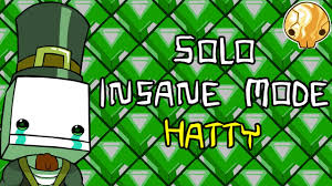 Castle Crashers - Solo Insane Mode as Hatty (No Potions) - YouTube