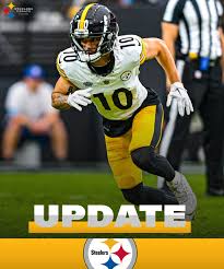 Steelers rookie WR Roman Wilson popped up