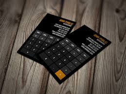 Use the right arrow or left arrow to choose between am and pm. Accountant Calculator Business Cards On Behance