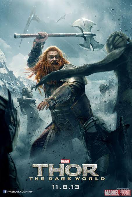 Fandral and Volstagg character posters for Thor: The Dark World - Scannain