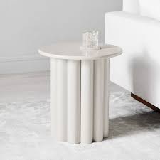 West elm nesting tables used. Hera Side Table Semi Circle