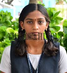 TIRUNELVELI : SEPTEMBER : 13/09/2013 : U.M. Abhitha who is unable to  represent the country...