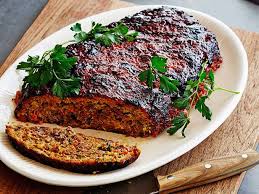 Roasted Vegetable Meatloaf With Balsamic Glaze Recipe Balsamic Glaze Recipes Food Network Recipes Vegetable Meatloaf