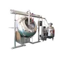 Automatic Tumbler Almond Sugar Coated Nut Gummy Pan Small Innovative  Chocolate Candy Film Coating Enrobing Machine