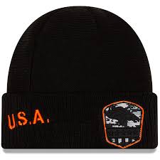 New era offers a wide selection of bills caps & apparel for every buffalo bills fan! Denver Broncos New Era Youth 2019 Salute To Service Cuffed Knit Hat Black