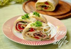 закуска из лаваша с крабовыми палочками и плавленым сыром Lavash S Krabovymi Palochkami I Ogurcom Recept Ruleta