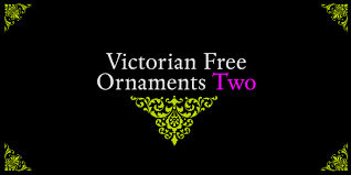 This collection of engaging vintage fonts comes with 3 types (serif, script, and dingbat. Victorian Free Ornaments Two Font Dafont Com
