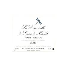 Coup de coeur au guide hachette !». La Demoiselle De Sociando Mallet 2009 Haut Medoc Magnum