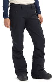 Burton Society Tall Womens Snowboard Ski Pants M Black