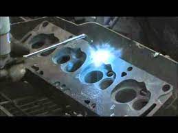 Cast Iron Spray Welding Procedure On Ford Fe 390 Heads Part 2 It Cast Welding Cast Iron