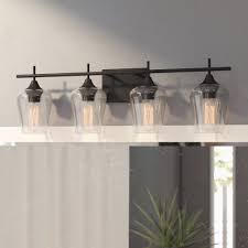 Mercury Row Hickerson 4 Light Vanity Light Reviews Wayfair