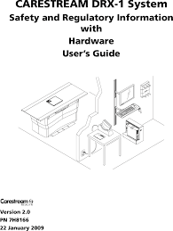 Affects how you use this manual and this product caution: Drx1 The Drx 1 Radio Is A Low Power Unii Device Operating As An 802 11n Station In A Lan User Manual Urg 00870 Book Carestream Health
