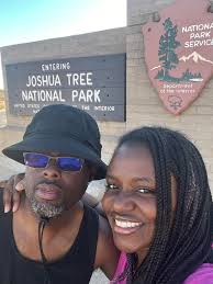 Joshua Tree NP is an easy side trip off the Route. Beautiful place. Pretty  hot there still but cooling off soon.