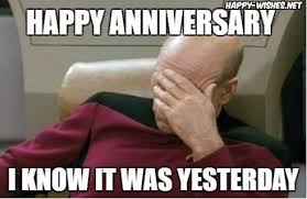 The best memes from instagram, facebook, vine, and twitter about work anniversary meme. 50 Funny Anniversary Memes Gif S And Images The Random Vibez