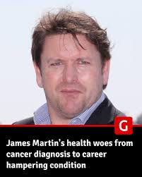James Martin is one of the UK's most popular TV chefs, but his life has  been marred by a number of health conditions, including a cancer diagnosis  and a 'severe' condition
