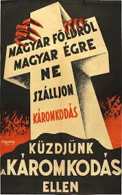 Koppány - Magyar Földről Magyar Égre ne szálljon káromkodás - Küzdjünk a  káromkodás ellen | 10. Plakát levelezési árverés | Pest-Budai Árverezőház |  30-05-2014 17:00 | axioart.com