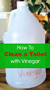 How To Clean A Toilet With Vinegar -