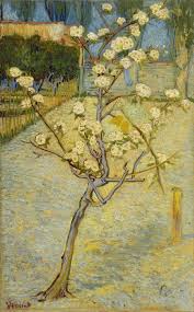 Van gogh's paintings have captured the minds and hearts of millions of art lovers and have made art lovers of those new to world of art. Vincent Van Gogh Blooming Peach Tree Wall Mural Pixers We Live To Change