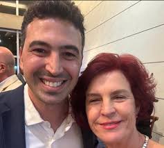 Dois grandes nomes da política francana: Flavia Lancha e Daniel Bassi, que  é o novo Presidente da Câmara Municipal de Franca.