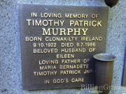 Timothy patrick murphy timothy was an american actor, born on 3rd november 1959. Timothy Patrick Murphy 1922 1986 Billiongraves Record