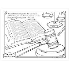 Here's a set of printable alphabet letters coloring pages for you to download and color. My Law To Govern My Church Coloring Page Printable Doctrine And Covenants Coloring Page