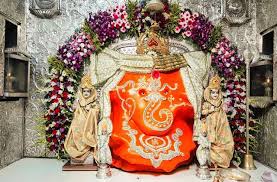 खजराना मंदिर में गणेश चतुर्थी पर ...