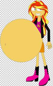 We all miss one or two life lessons. Sunset Shimmer Pinkie Pie My Little Pony Equestria Girls Inflation Png Clipart Art Artwork Character Deviantart