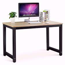 Tribesigns Modern Minimalist Style Computer Desk Home Desk Computer Desk Glassofficedes Modern Computer Desk Simple Office Desk Contemporary Computer Desk