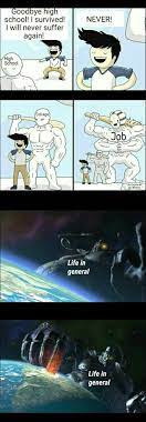 Life Will Always Beat You Down Be Defined Not By Your Ability To Handle The Pain But By Your Will To Keep Getting Back Up 9gag