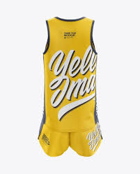 Men S Running Kit Mockup Back View In Apparel Mockups On Yellow Images Object Mockups In 2020 Clothing Mockup Design Mockup Free Mockup