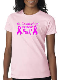 This color is a symbol of mourning, melanoma, and gang prevention blue ribbon : On Wednesdays We Wear Pink Breast Cancer Ribbons Mean Girls T Shir Designerteez