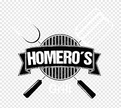 Barbecue Logo مطعم همبرغر للأغذية الشواء الشواء الشعار Png