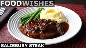 Reimagine salisbury steak by making them into meatballs and tossing them in deliciously buttery egg noodles. Salisbury Steak Tv Dinner Style Food Wishes Youtube