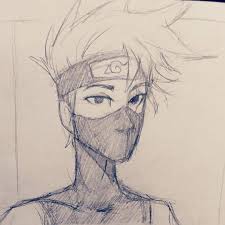872 Likes 5 Comments Loser Tamaytka On Instagram Kakashi Naruto Fanart Sketch Drawing Manga Drawing Tutorials Sketches Art
