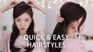 Quick And Easy Hairstyles Kpop Inspired Part 2 Youtube Kpop Hair Easy Hairstyles Easy Hairstyles Quick