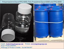 Taian health chemical co., ltd. Polypropylene Glycol Ppg 4000 Poly Propylene Glycol 6000 And Ppg 8000 Manufacturers And Suppliers Price Fengchen